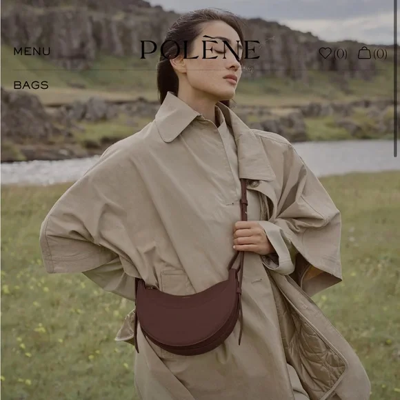 Polene Numero Dix purse - Sandalwood - Picture 1 of 13